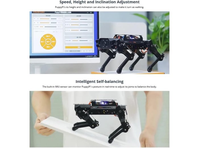 ai Vision Quadruped Robot Standard kit