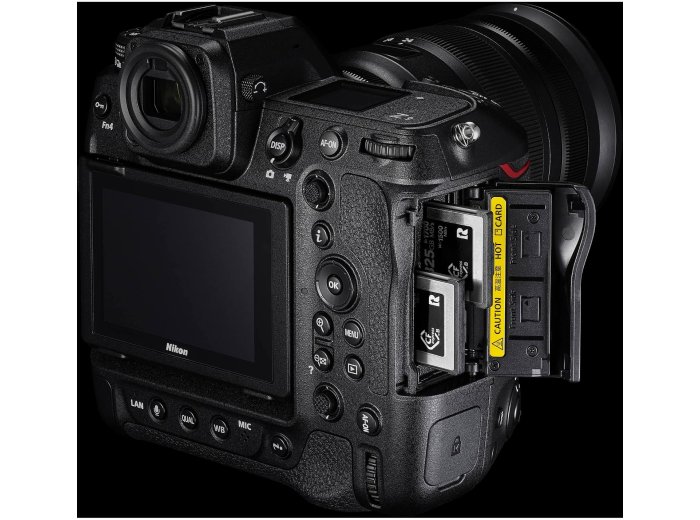 Nikon Z9 Mirrorless Camera Bundle + FTZ II Mount Adapter, 45.7MP Full Frame Professional Camera, 8K Video, EXPEED 7 + 120GB XQD Memory Card + Camera Bag