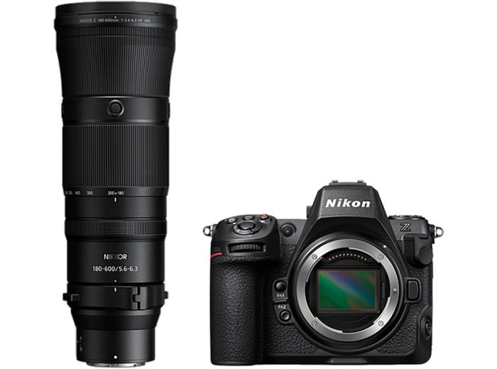 Nikon Z8 Camera 180-600mm Lens Kit,Black