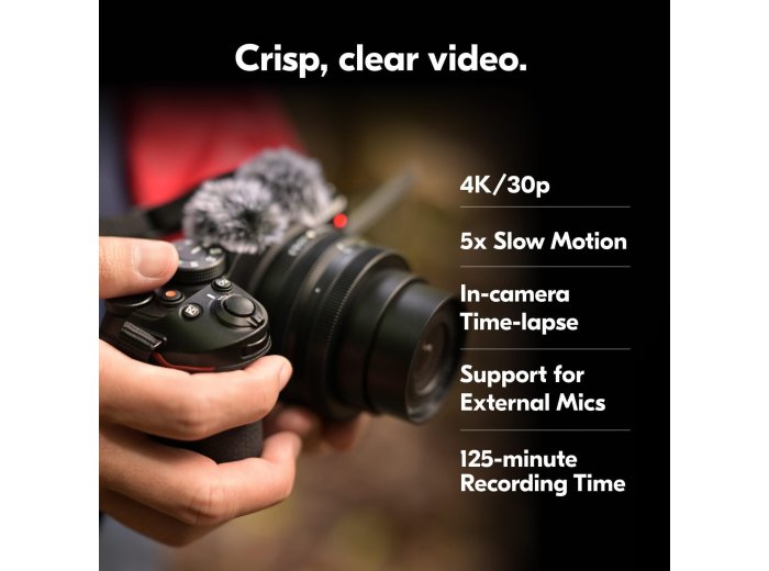 Nikon Z 30 | Our Most Compact, Lightweight mirrorless Stills/Video Camera | Nikon USA Model