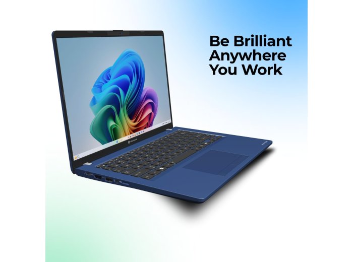 dynabook Tecra A45-M 14” Business Laptop, AMD Ryzen 5 220 (Up to 4.9GHz), 16GB DDR5 RAM, 512GB SSD, WUXGA 1920x1200, Wi-Fi 7, Windows 11 Pro, AI Copilot, Thunderbolt 4, Lightweight