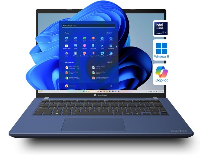 dynabook Satellite Pro C40-K 14” Business Laptop, Intel Core 7-150U (Up to 5.4GHz), 16GB RAM, 512GB SSD, FHD 1920x1080, Windows 11 Pro, Wi-Fi 6E, USB-C, Lightweight 3.04 lbs