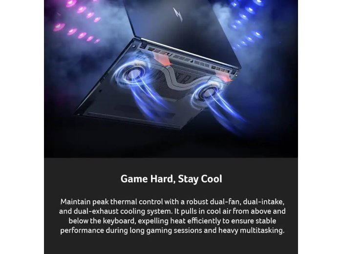 Acer Nitro V 16" WUXGA 165Hz Gaming Laptop - NVIDIA GeForce RTX 5050 - Intel Core 7 240H Processor - 32GB DDR5 2TB SSD - Backlit KB Wi-Fi6E Bluetooth Win11 Obsidian Black - w/USB Hub - W/GaLiMu