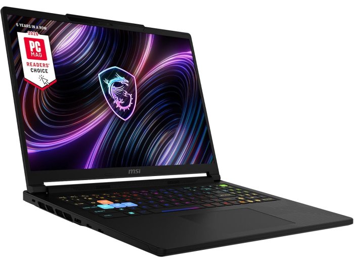 msi Raider A16 HX 16” 240Hz QHD+ Gaming Laptop: AMD Ryzen 9-8940HX, NVIDIA Geforce RTX 5080, 32GB DDR5, 2TB NVMe SSD, Type C, Wi-Fi 7, Win 11 Home: Core Black B8WI-023US