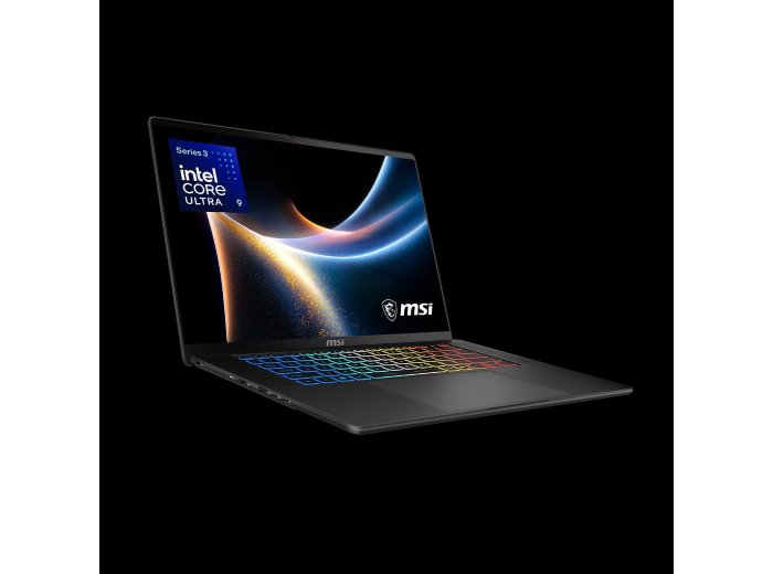 msi Stealth 16 AI+ 16” 240Hz QHD+ OLED Gaming Laptop: Intel Core Ultra 9 386H, NVIDIA Geforce RTX 5070Ti, 32GB DDR5, 1TB NVMe SSD, Wi-Fi 7, Win 11 Home: Charcoal Black B3WH-036US