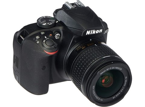 Nikon D3400 Digital SLR Camera & 18-55mm VR DX AF-P Zoom Lens (Black) - (Renewed)