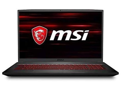 MSI GF75 Thin Gaming Laptop, 17.3" FHD 120Hz Screen, 10th Gen Intel Core i5-10300H, GeForce GTX 1650 4G GDDR6, 8GB RAM, 512GB SSD, Win10 Home, Black