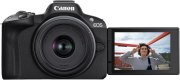 Canon EOS R50 Mirrorless Camera with 18-45mm Lens (5811C012) Bundle