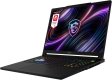 msi Raider A16 HX 16” 240Hz QHD+ Gaming Laptop: AMD Ryzen 9-8940HX, NVIDIA Geforce RTX 5080, 32GB DDR5, 2TB NVMe SSD, Type C, Wi-Fi 7, Win 11 Home: Core Black B8WI-023US